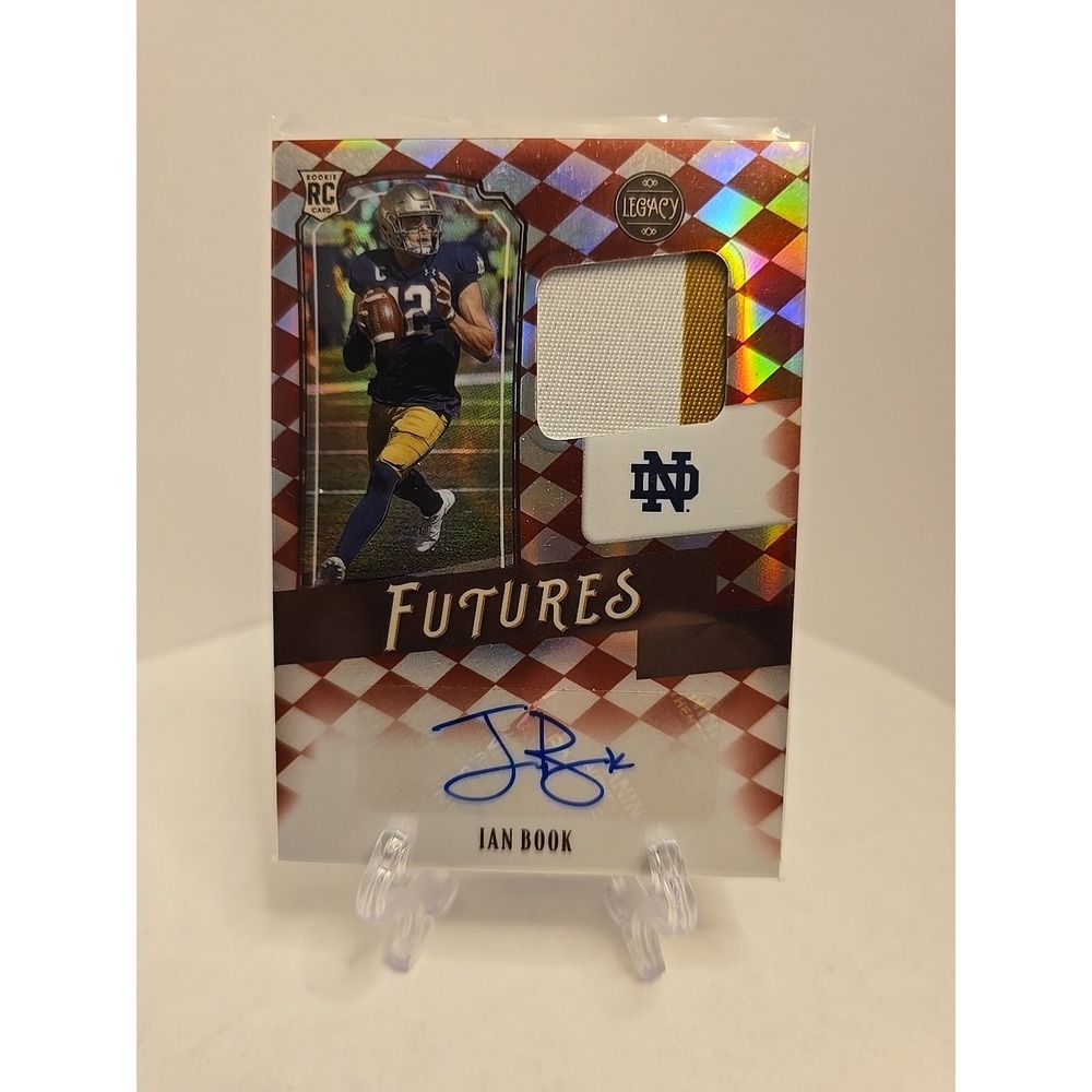 2021‎ PANINI LEGACY FUTURES Ian Book AUTO RC PATCH #100/100!!